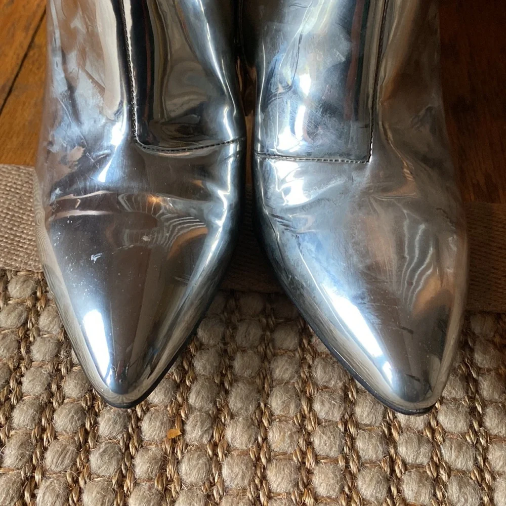 Silver booties - Picture 7 of 9